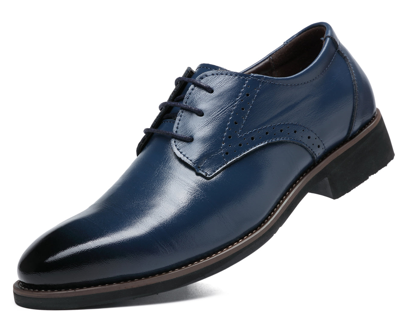 Zapatos brogue informales para hombre Derby