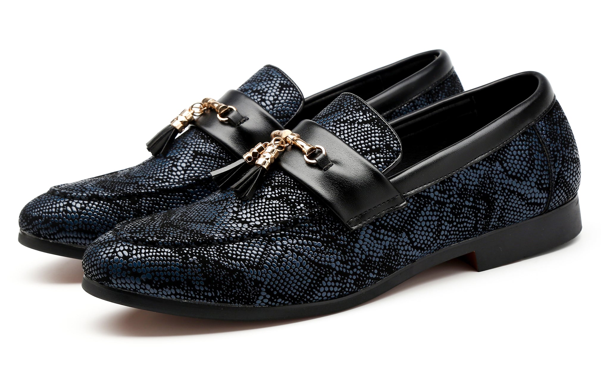 Men's Polka Dots Tassel Loafers