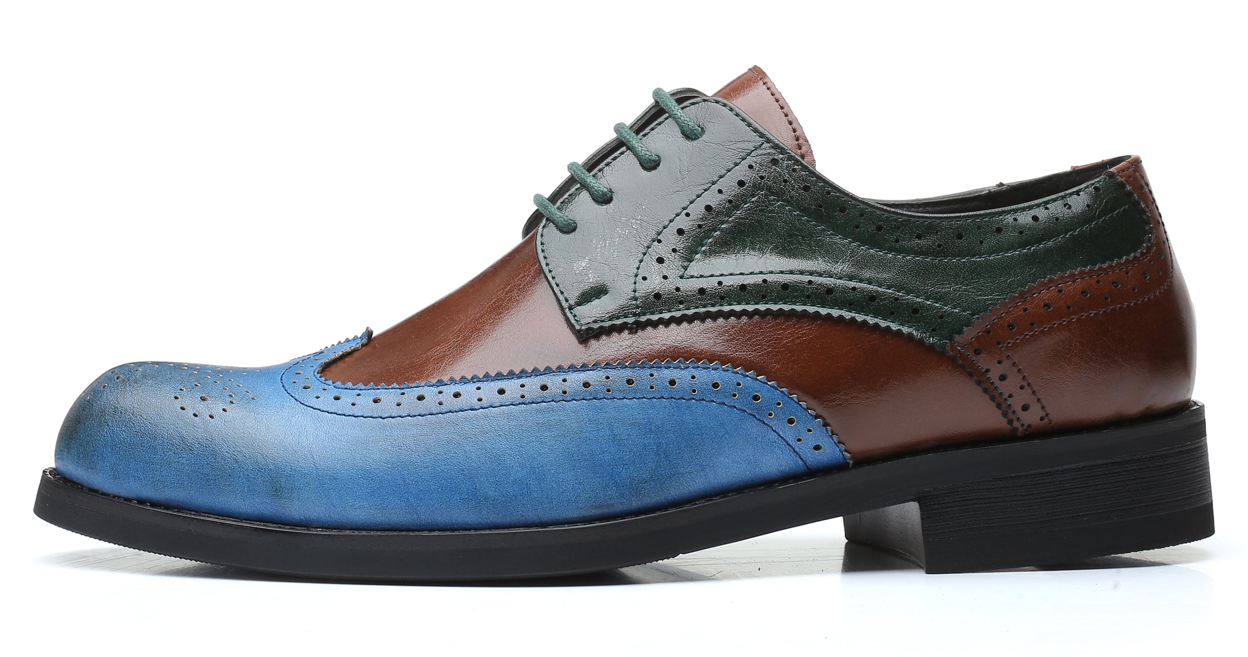 Men's Multicolor Composite Derby Shoes