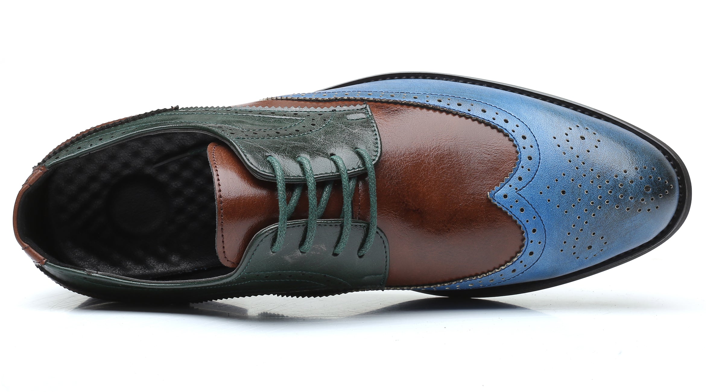 Men's Multicolor Composite Derby Shoes