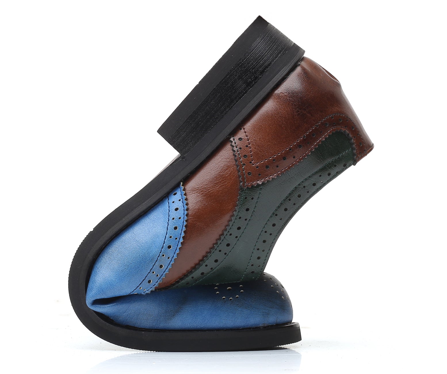 Men's Multicolor Composite Derby Shoes