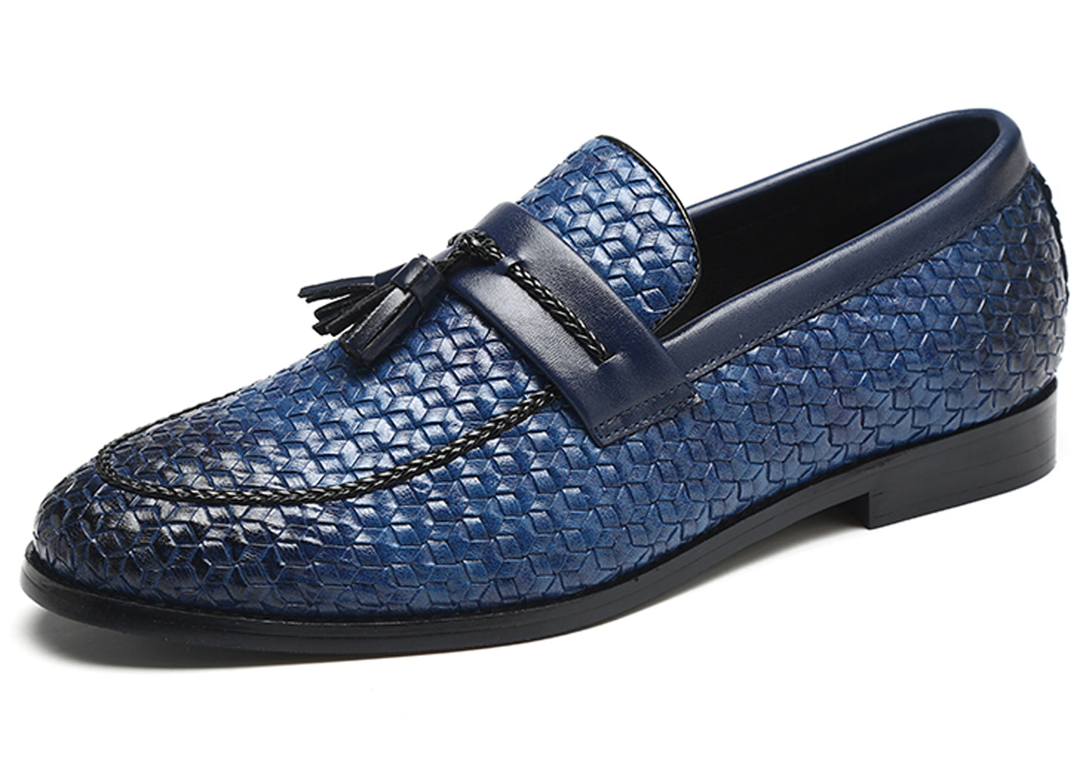 Men's Woven Tassel Loafers