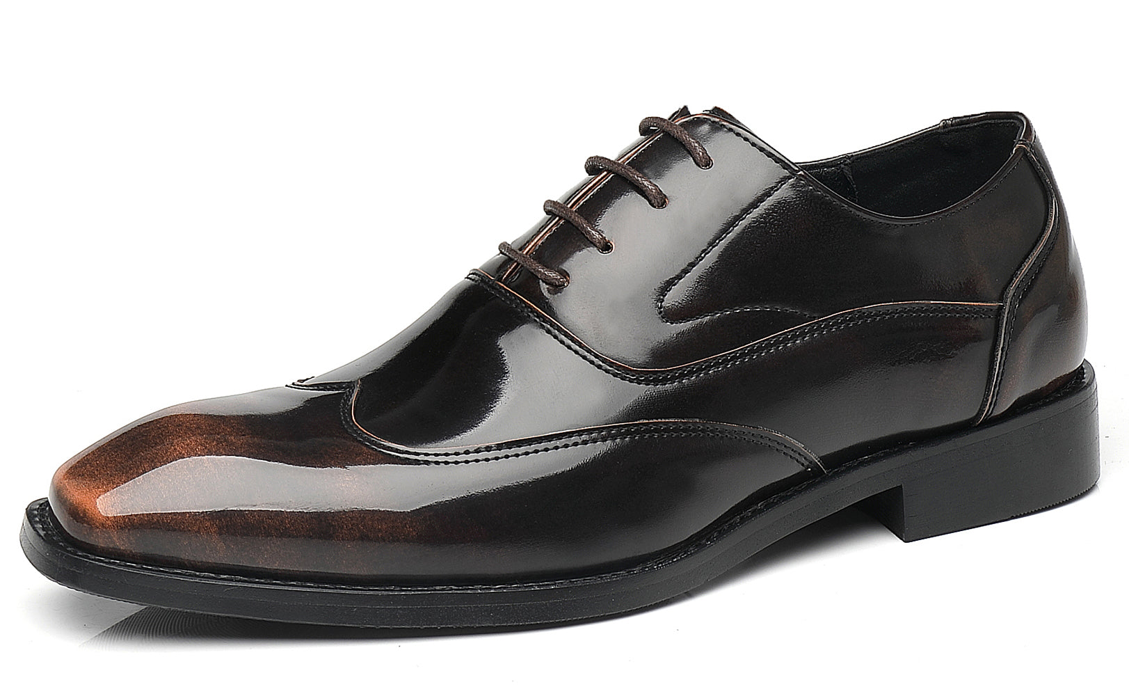 Oxfords Wingtip para hombre con 4 ojales