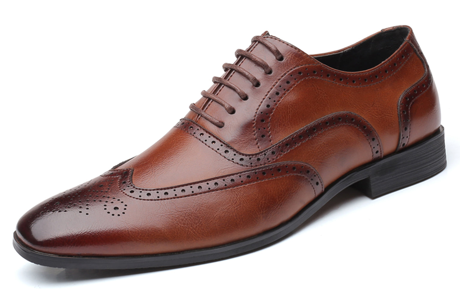 Men's Wingtip Brogue Oxfords