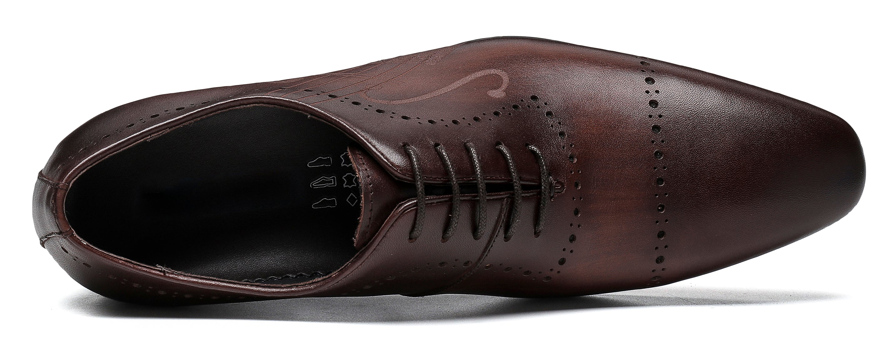 Men's Leather Oxfords Music Notation