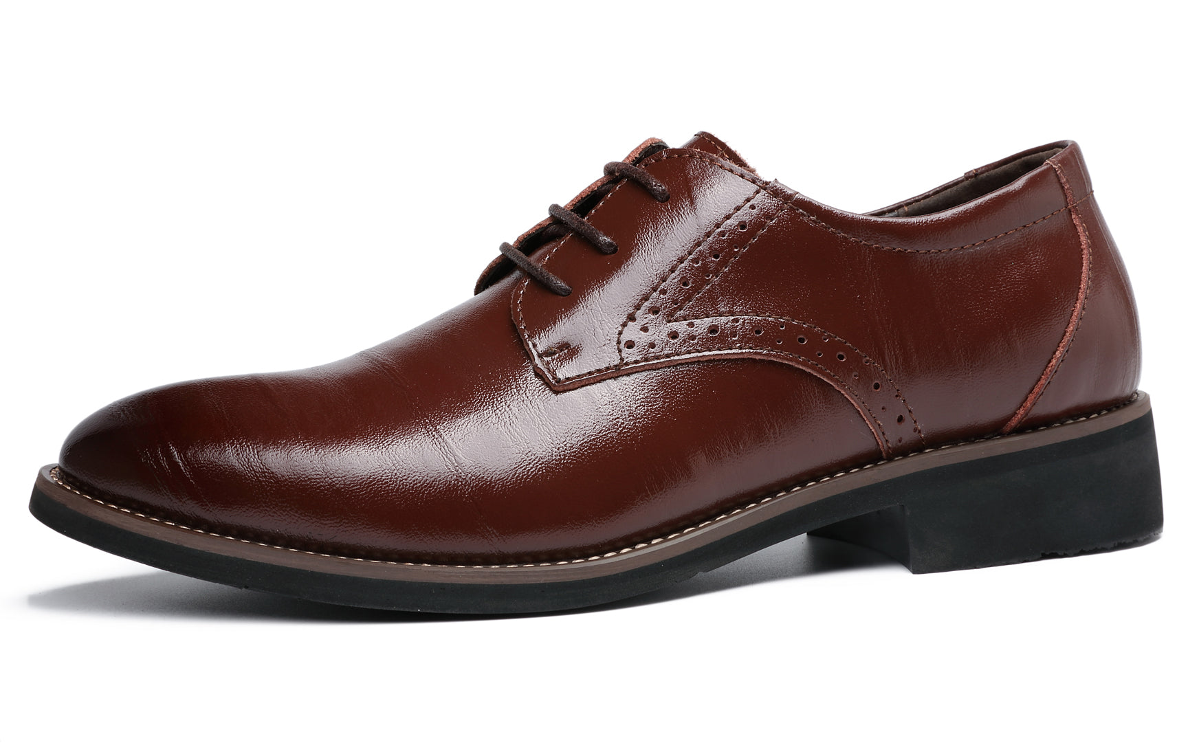 Zapatos brogue informales para hombre Derby