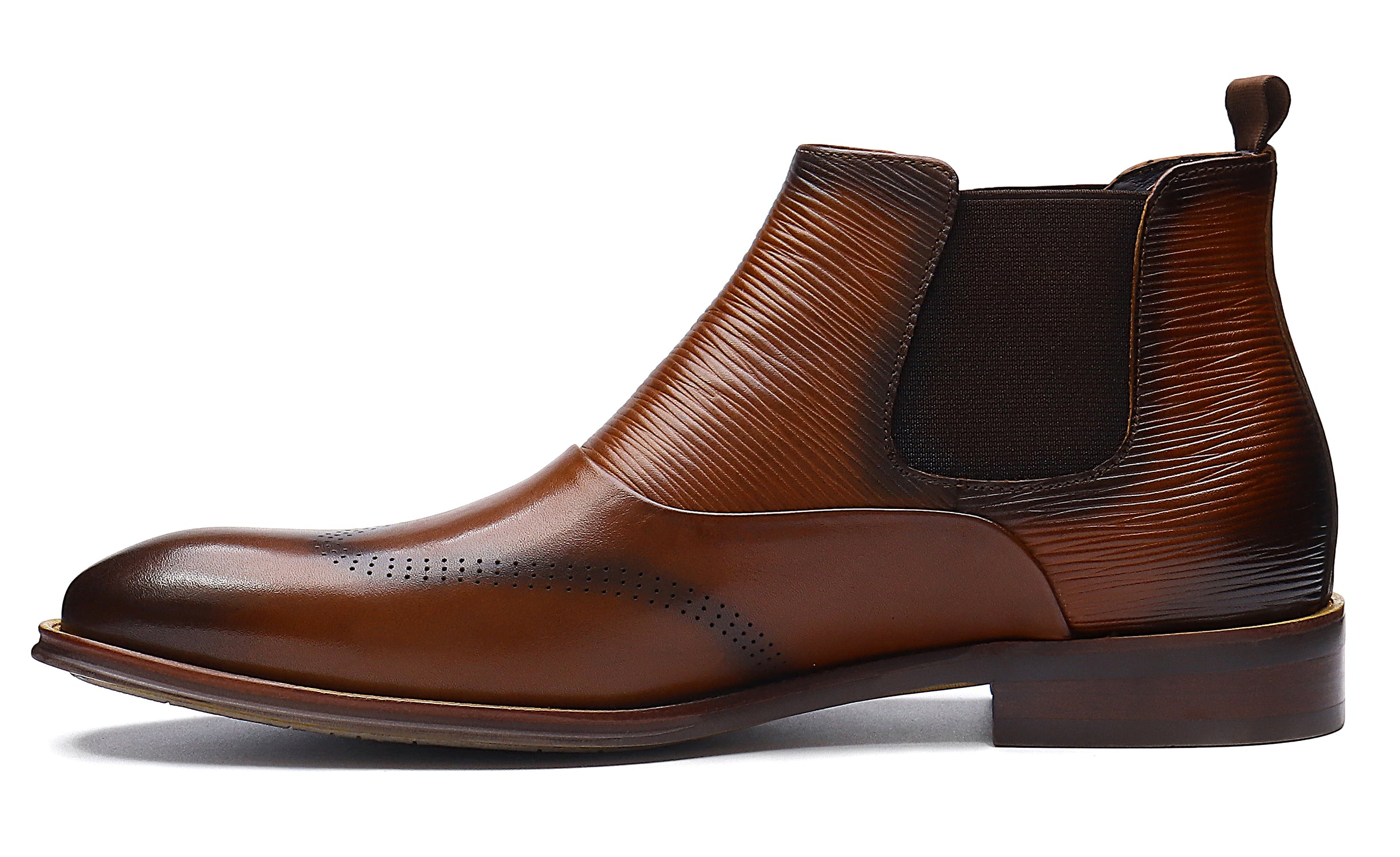 Men's Leather Fashion Chelsea Boots