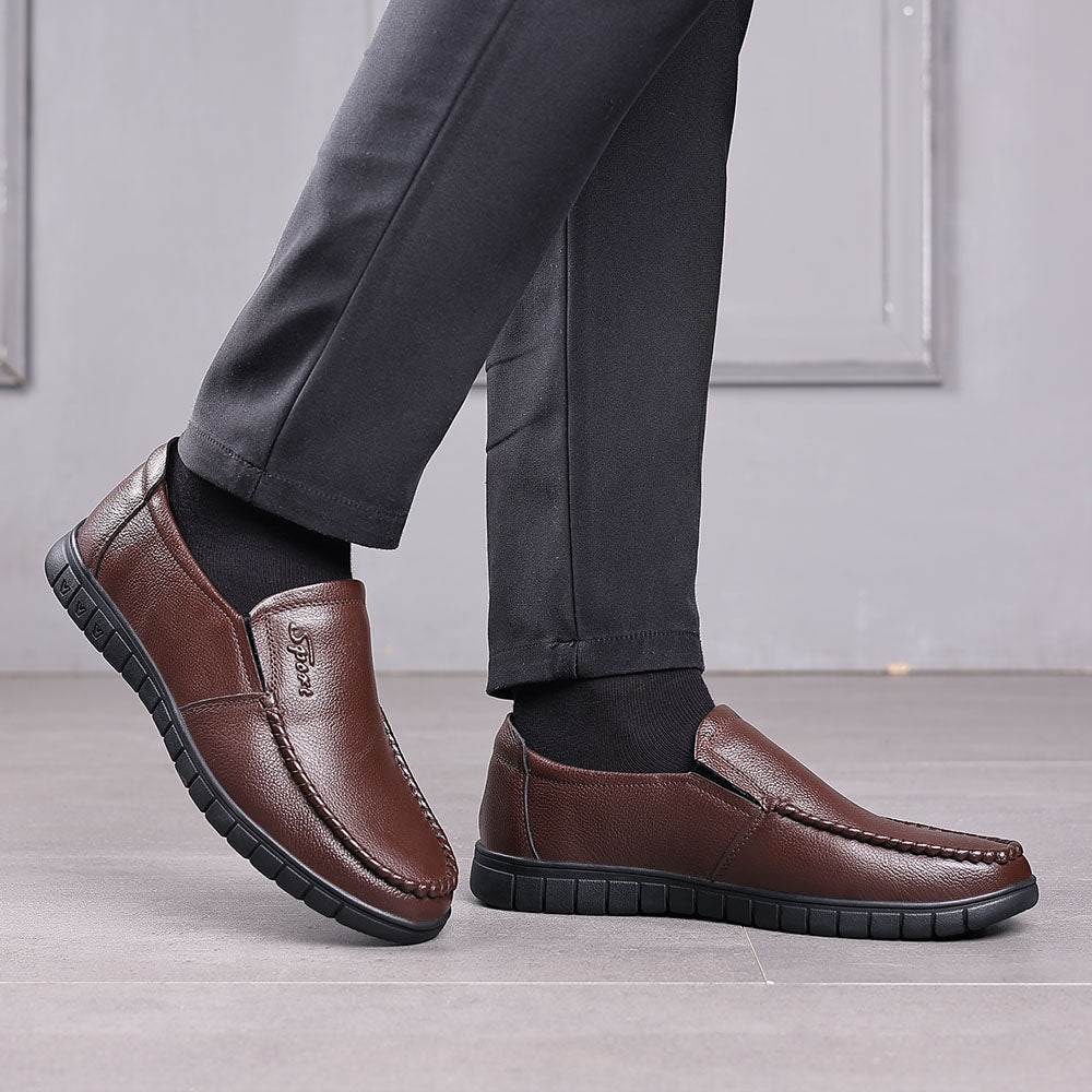 Men's Composite Stitching Driving Loafers