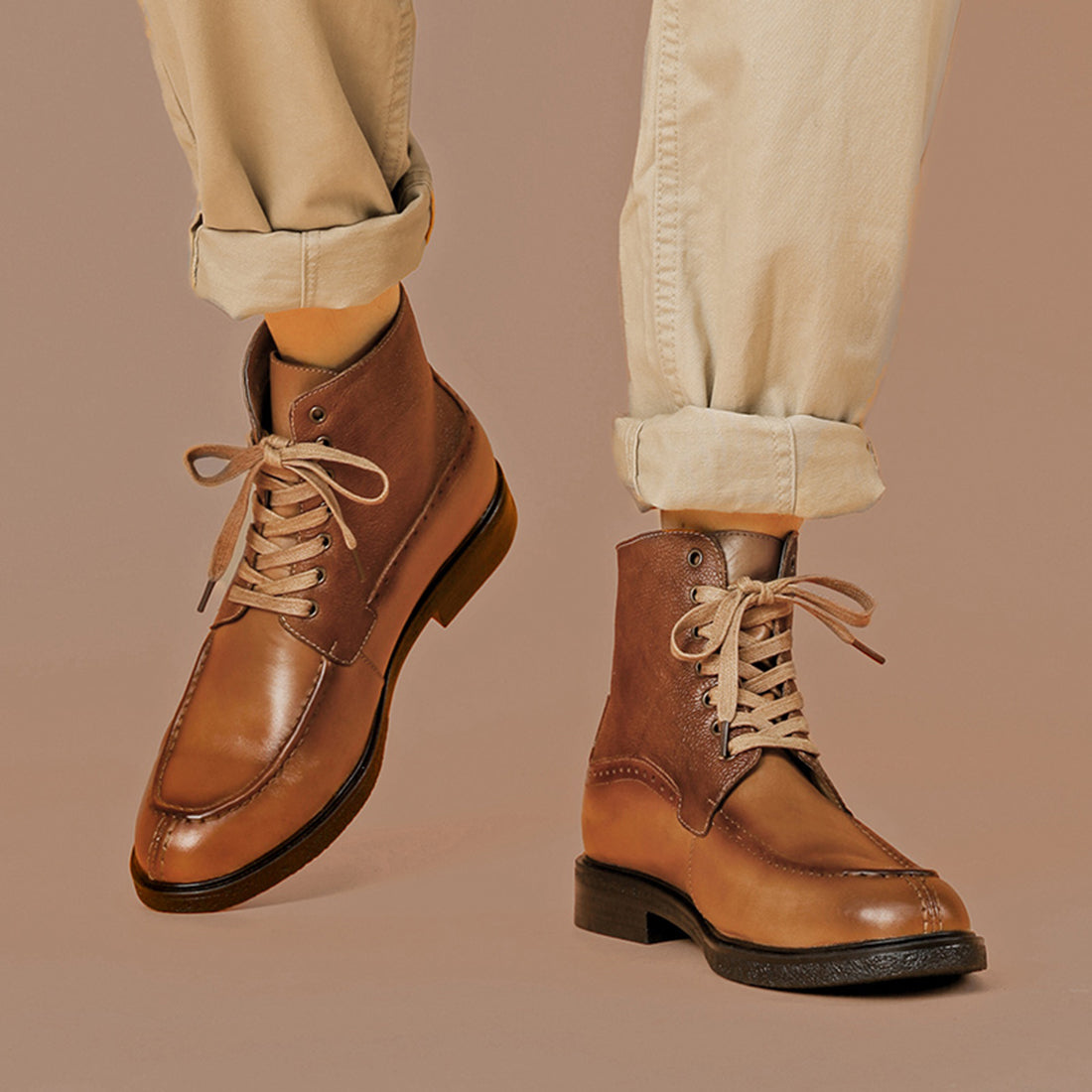 Men's Moc Composite Dress Casual Boots