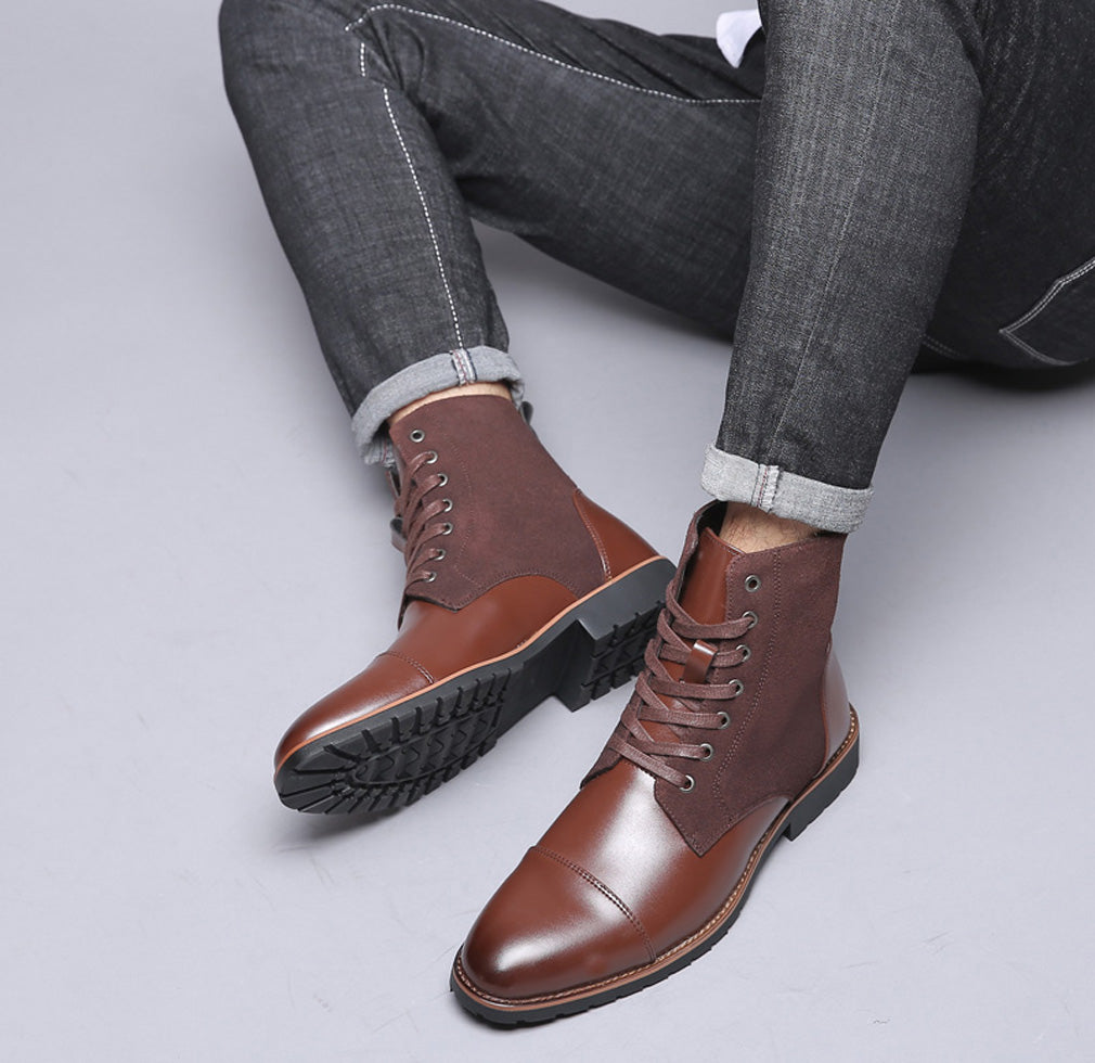 Men's Dress Boots Above Ankle