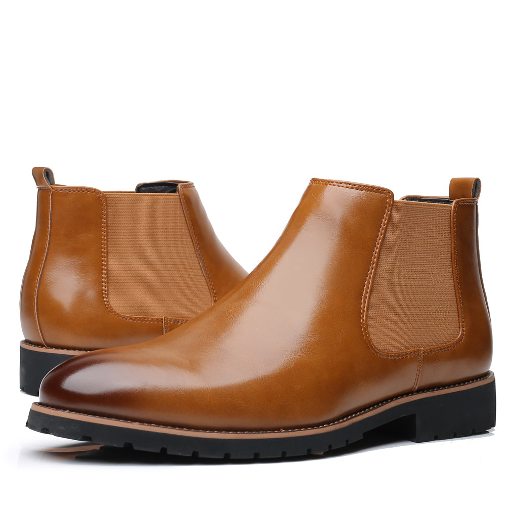 Botas Chelsea tobilleras lisas para hombre