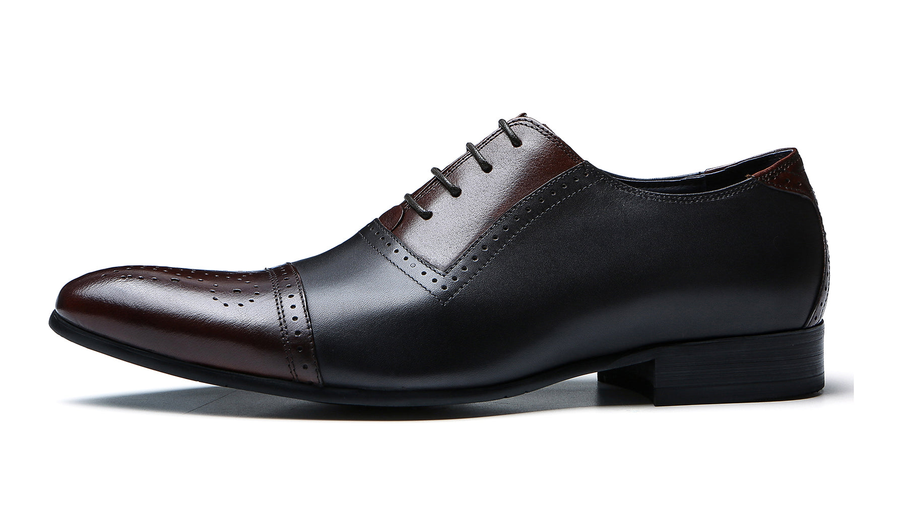 Men's Leather Formal Brogues Oxfords Shoes