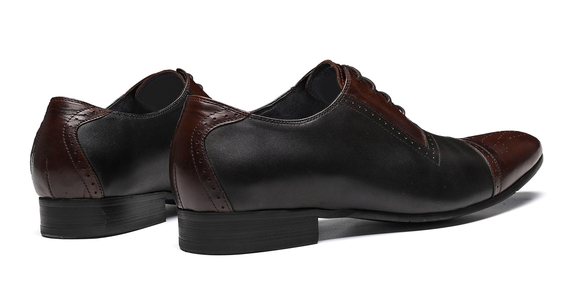 Men's Leather Formal Brogues Oxfords Shoes