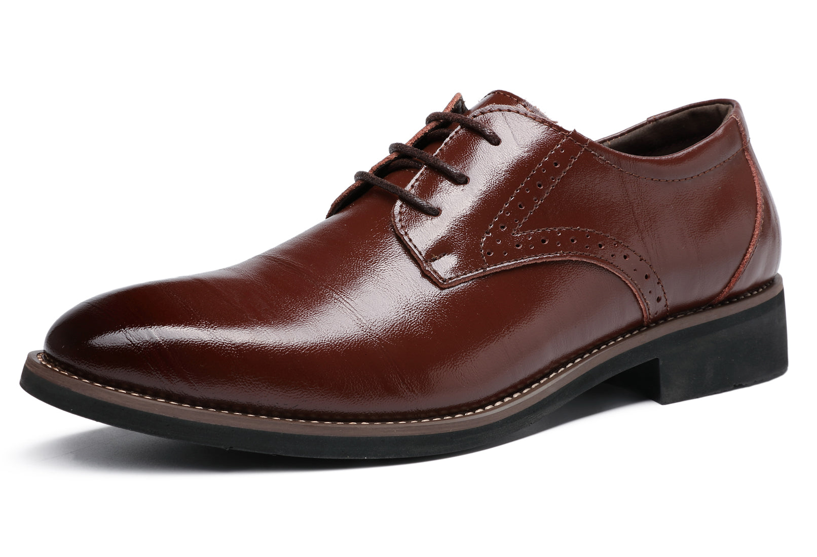 Zapatos brogue informales para hombre Derby