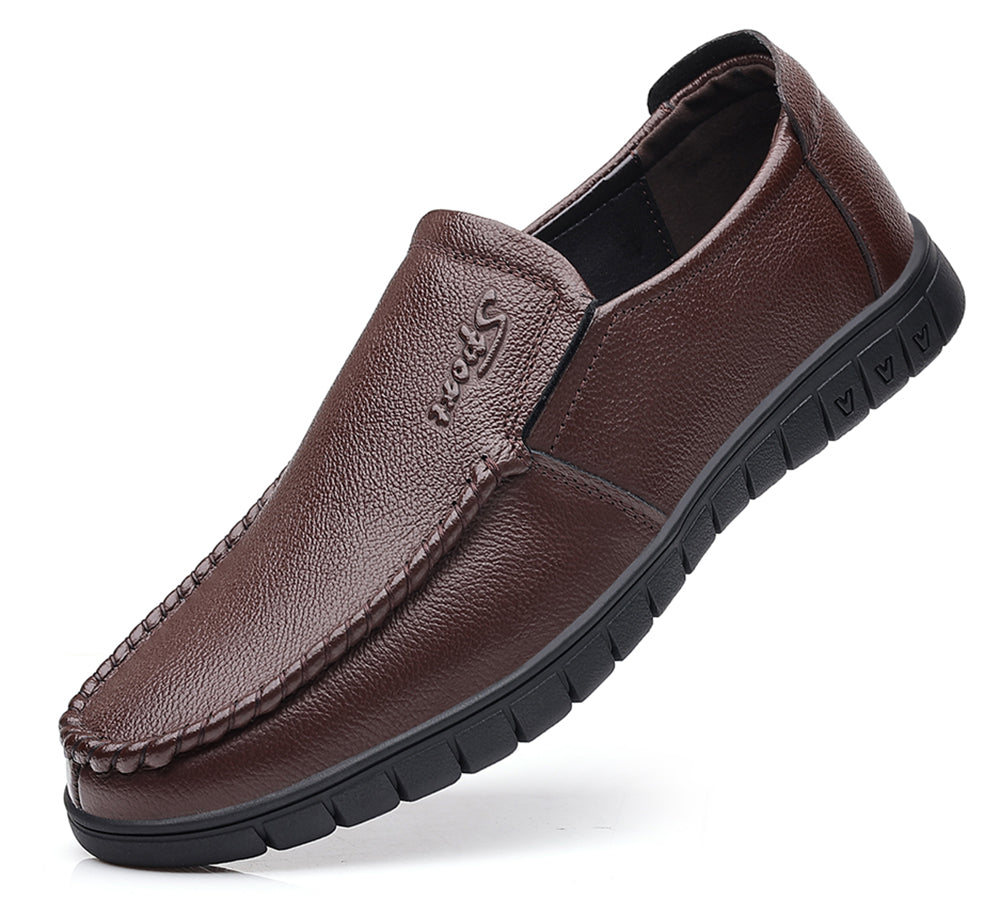 Men's Composite Stitching Driving Loafers