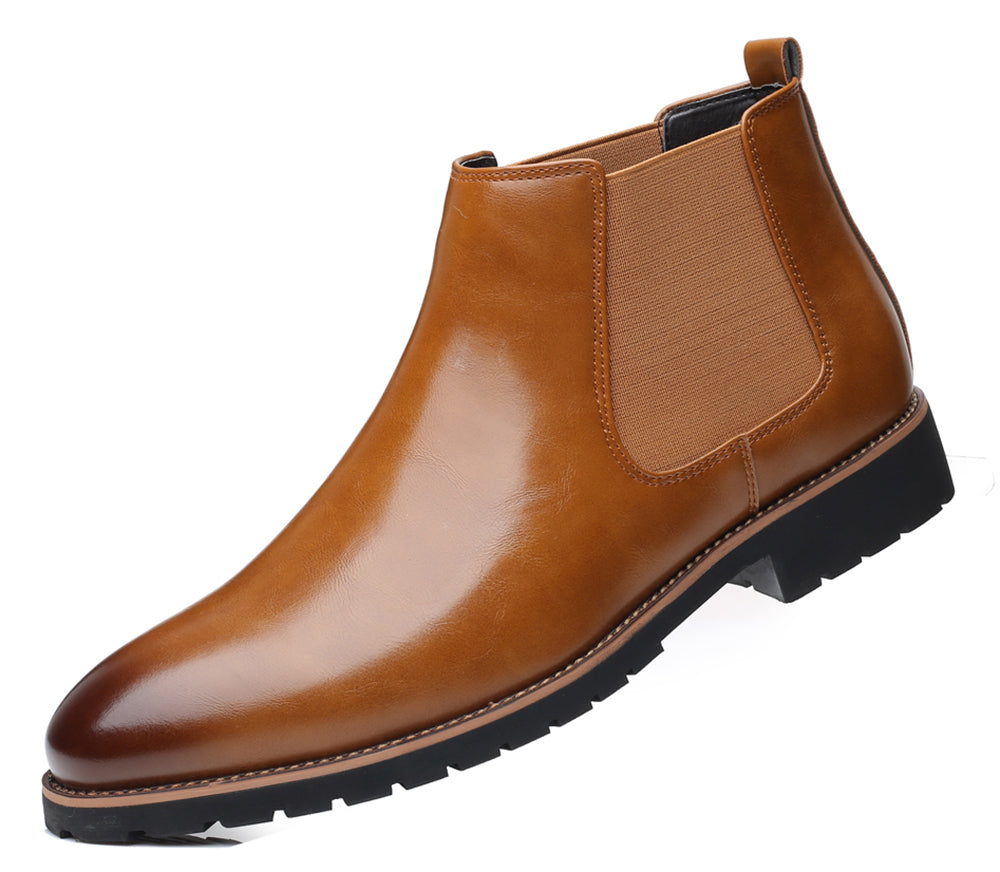 Botas Chelsea tobilleras lisas para hombre