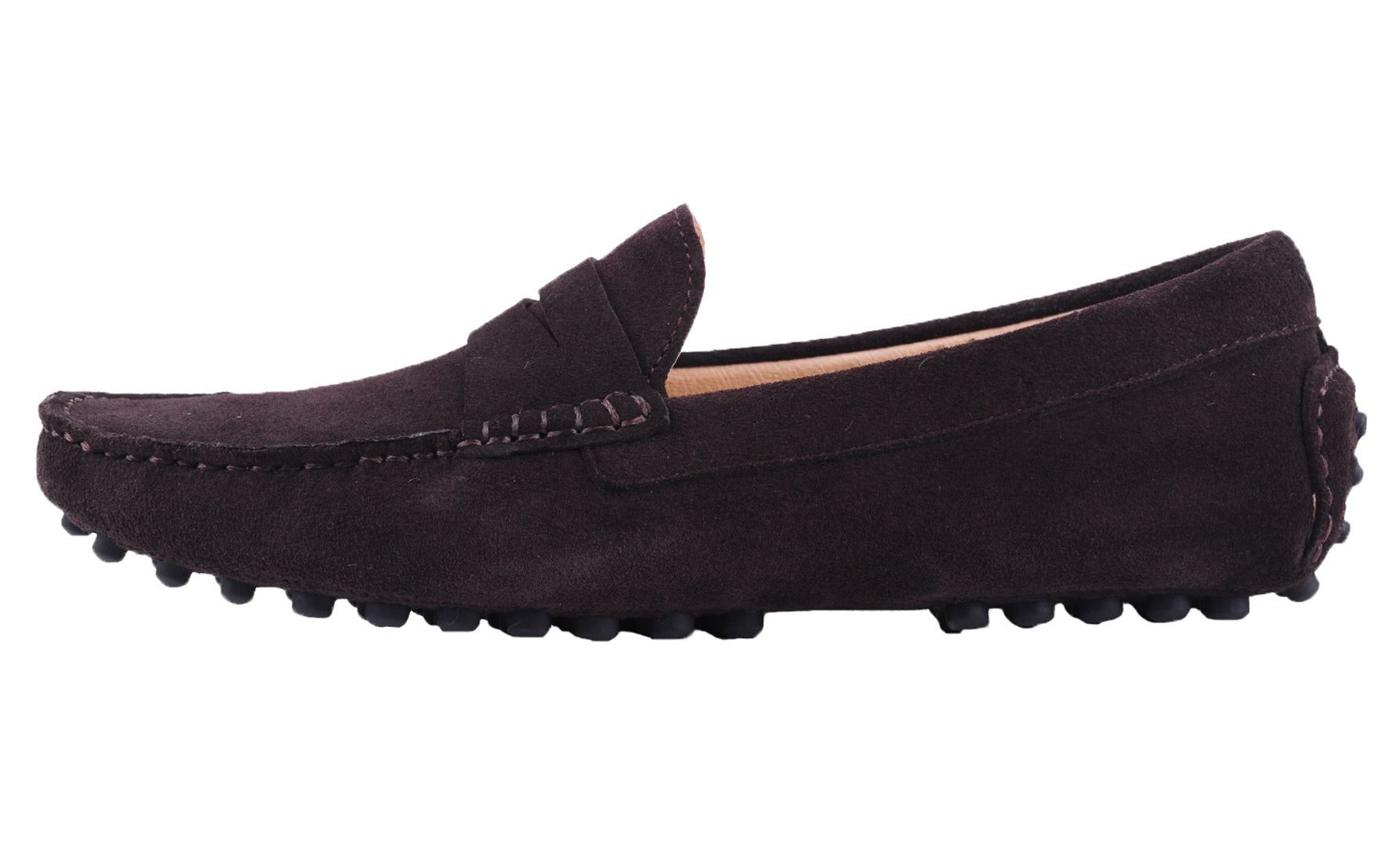 Men's Classic Suede Penny Driving Moccasins