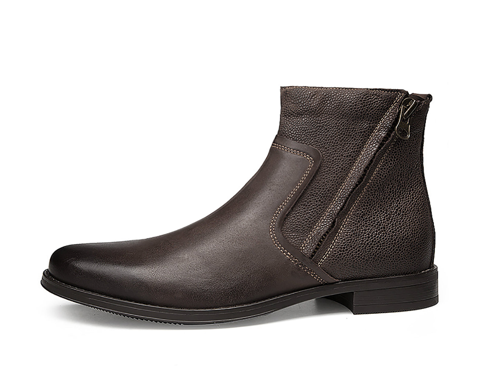 Botas Chelsea con punta en punta para hombre 