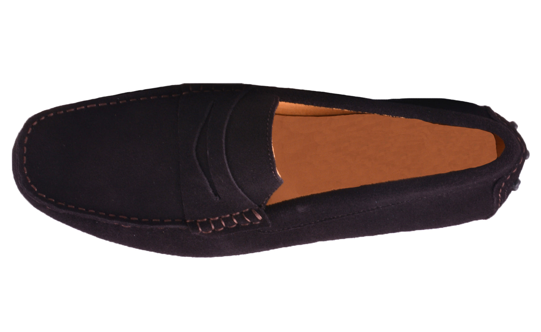 Men's Classic Suede Penny Driving Moccasins