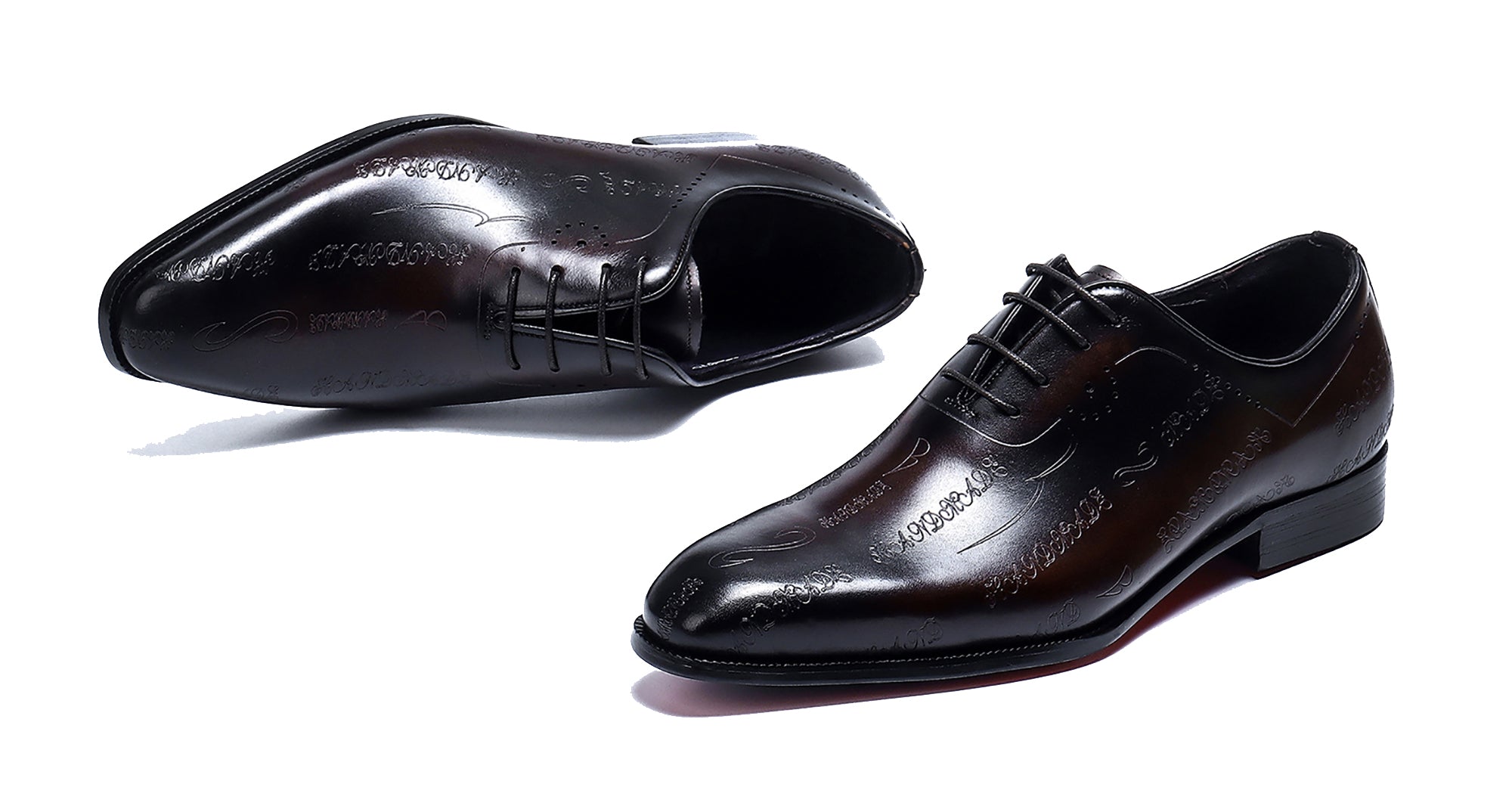 Oxfords de cuero de moda formal para hombres 