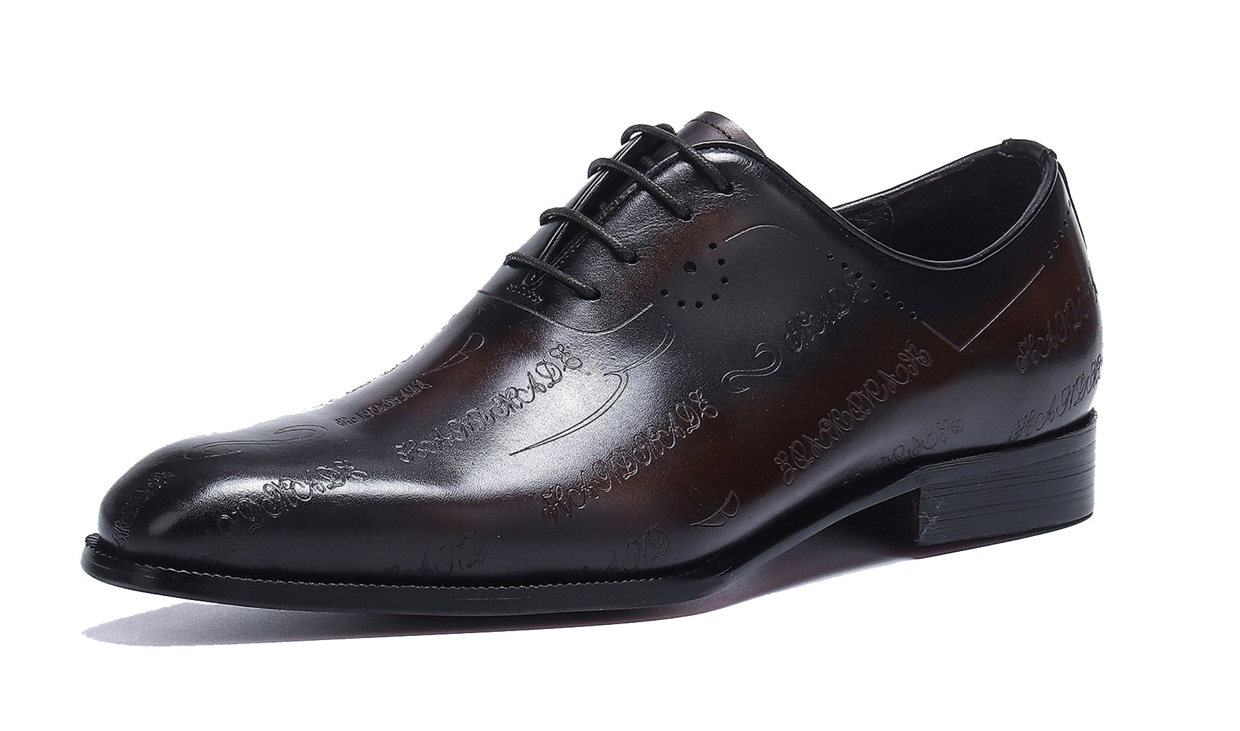 Oxfords de cuero de moda formal para hombres 