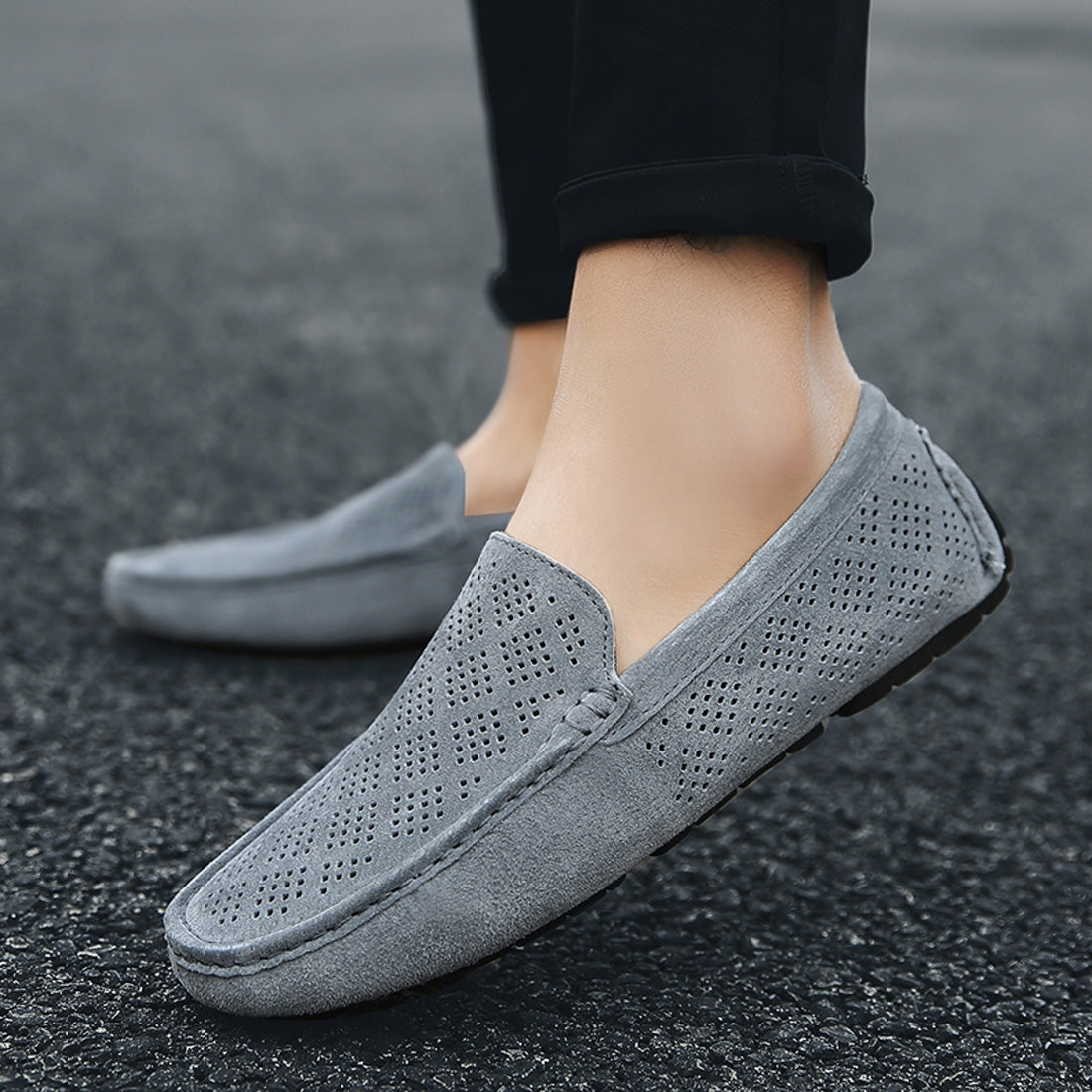 Men's Breathable Driving Moccasins