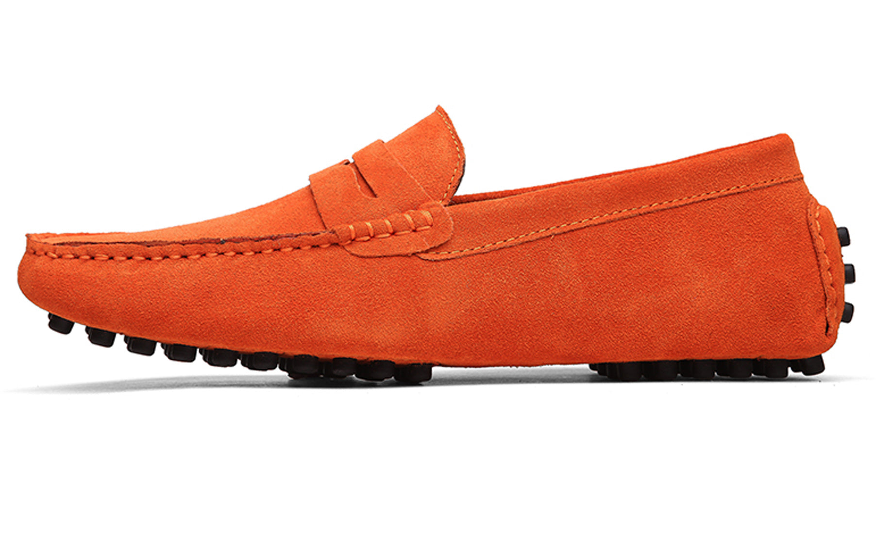 Men's Classic Suede Penny Driving Moccasins