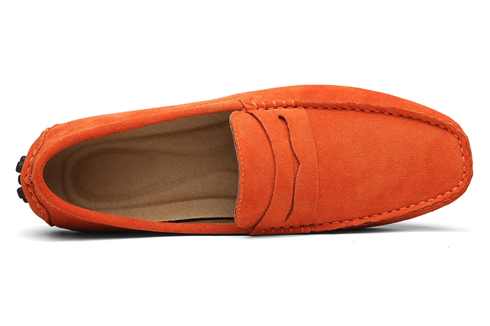 Men's Classic Suede Penny Driving Moccasins