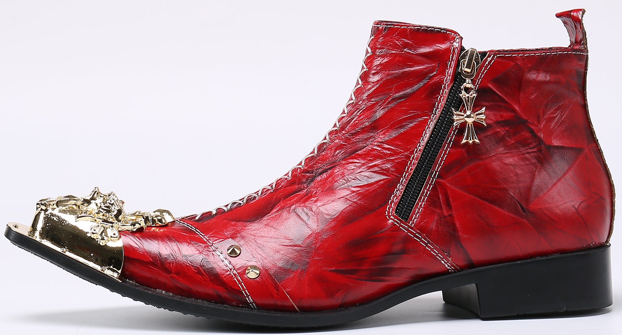 Men's Metal Tip Party Western Boots