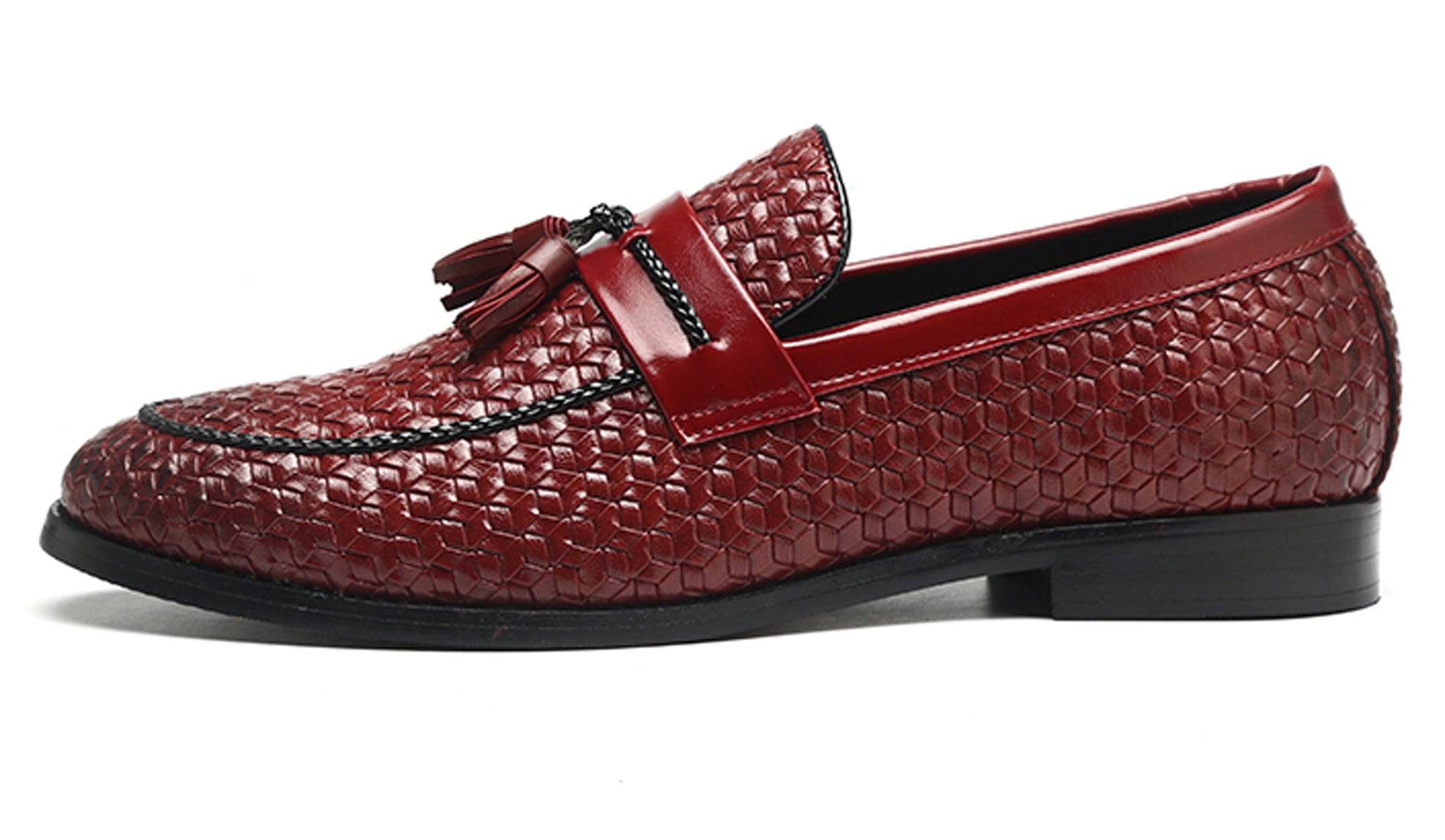 Men's Woven Tassel Loafers