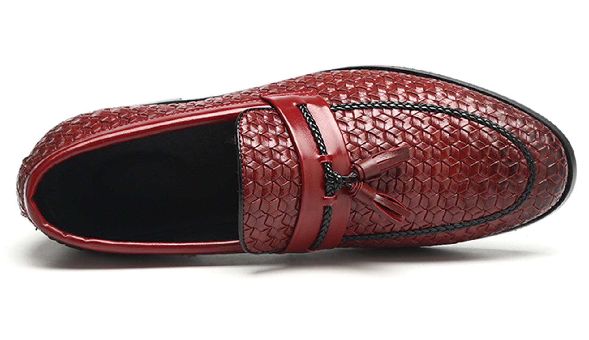 Men's Woven Tassel Loafers