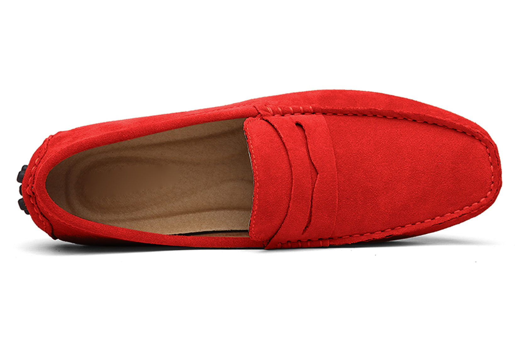 Men's Classic Suede Penny Driving Moccasins