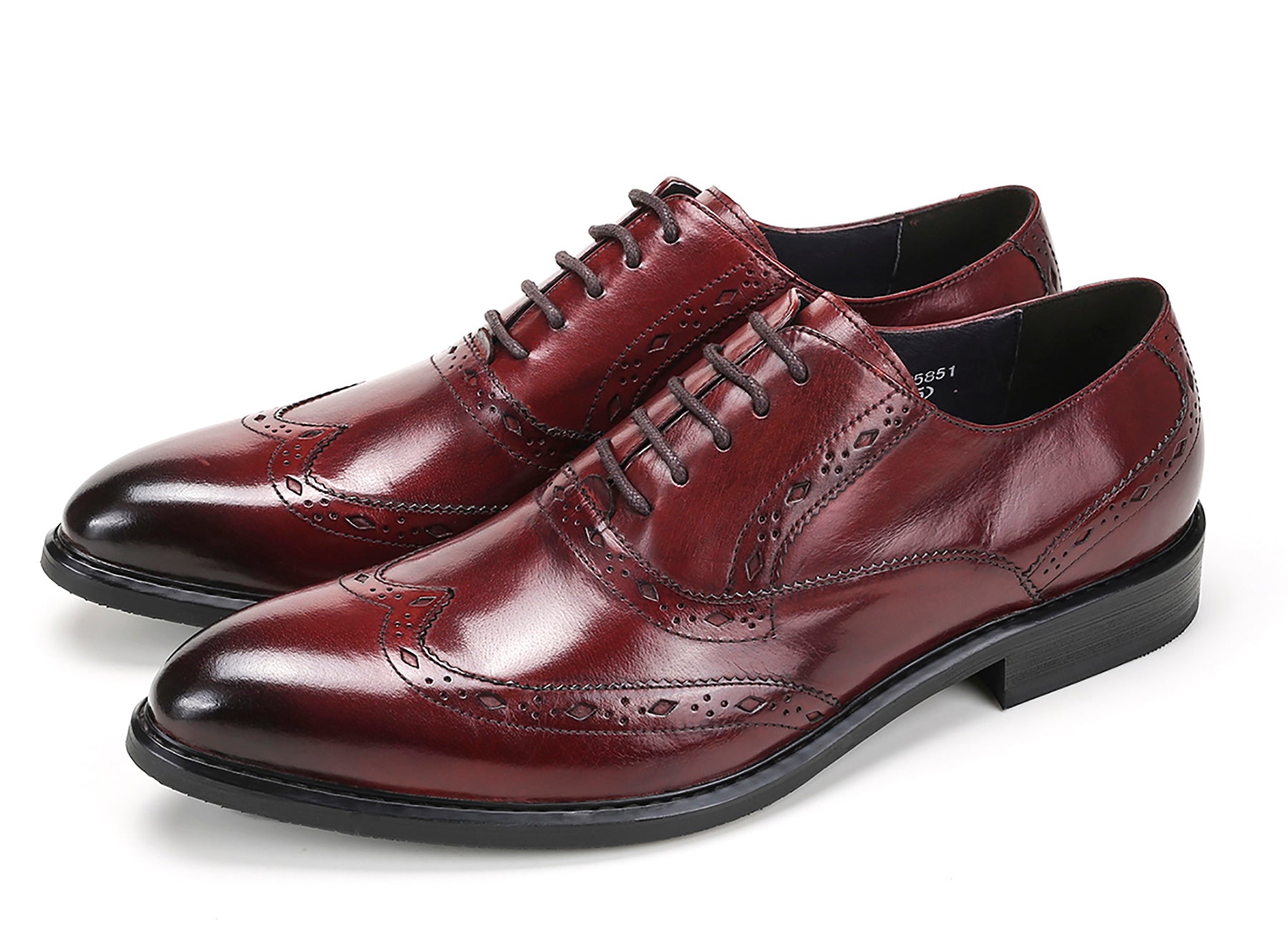 Men's Lace-up Brogues Leather Oxfords