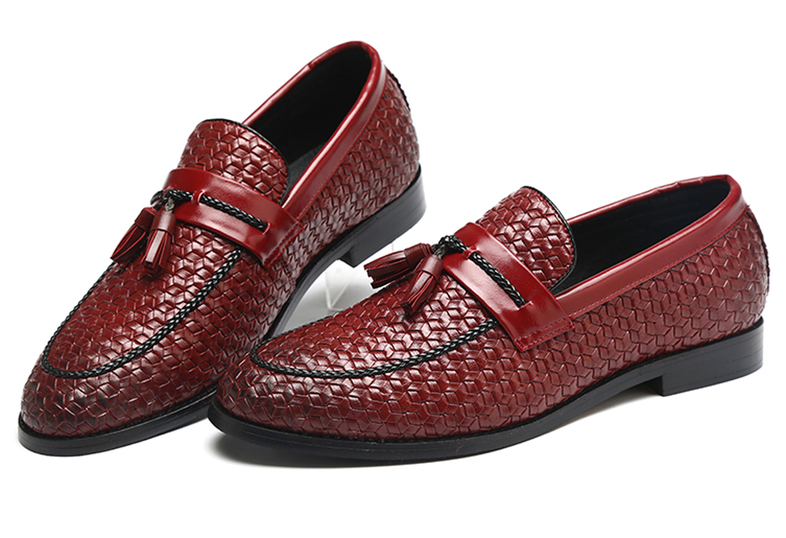 Men's Woven Tassel Loafers