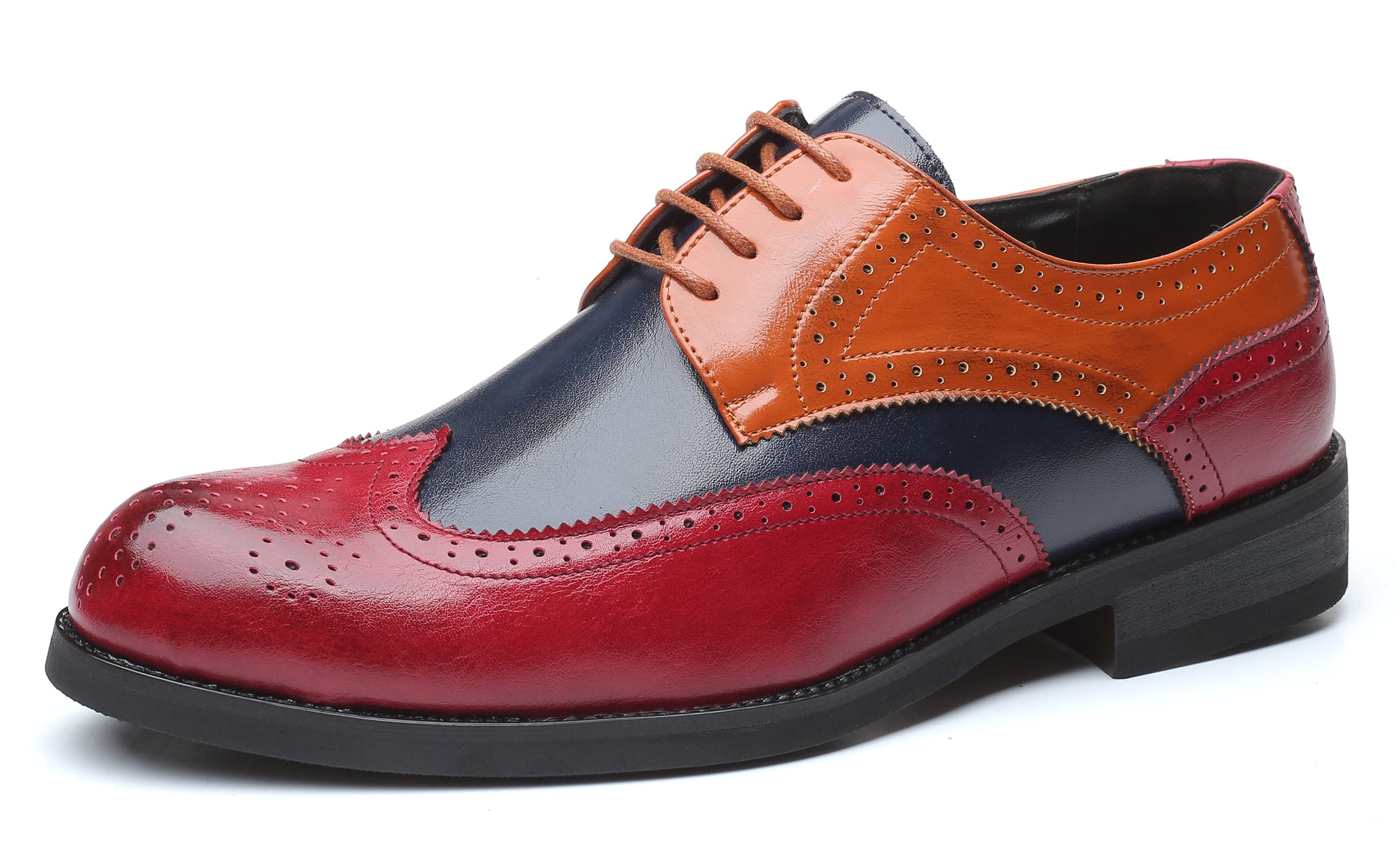 Men's Multicolor Composite Derby Shoes