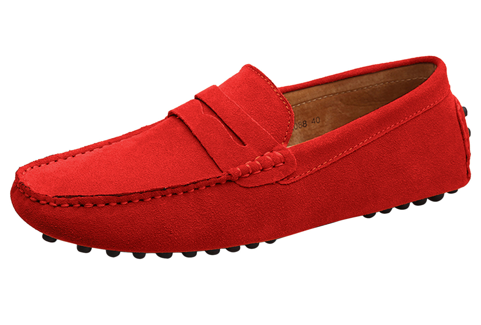 Men's Classic Suede Penny Driving Moccasins