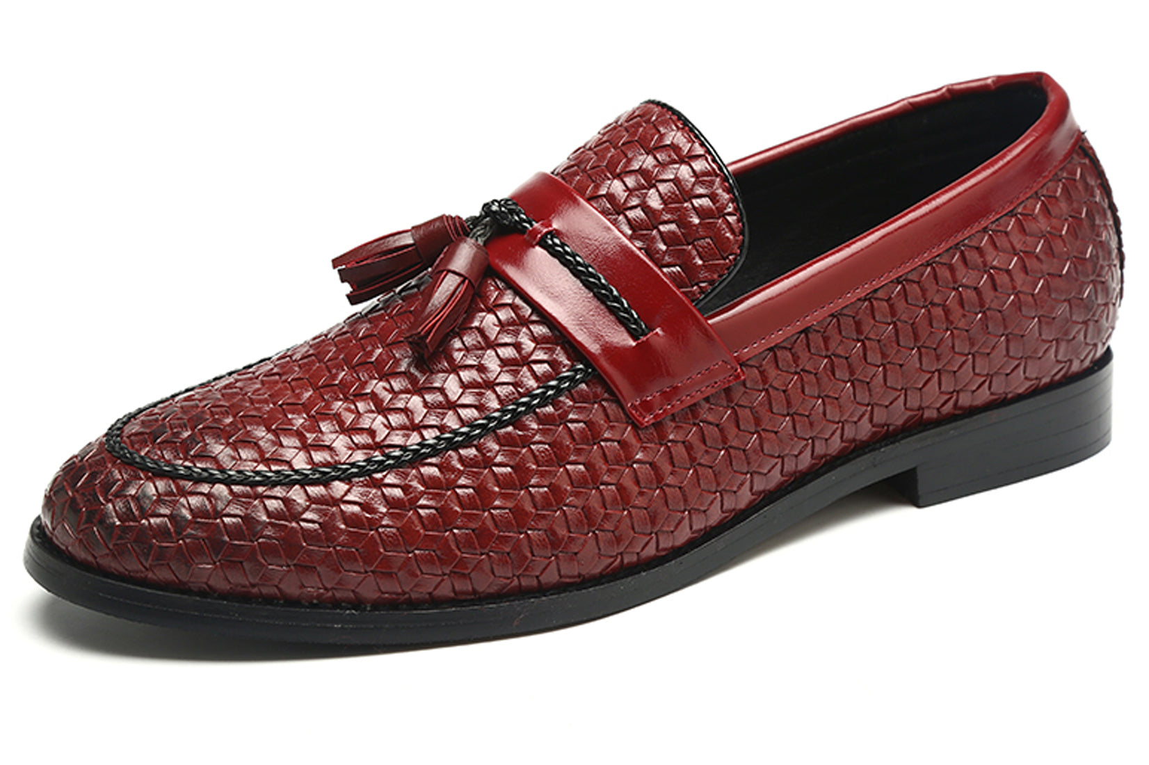 Men's Woven Tassel Loafers