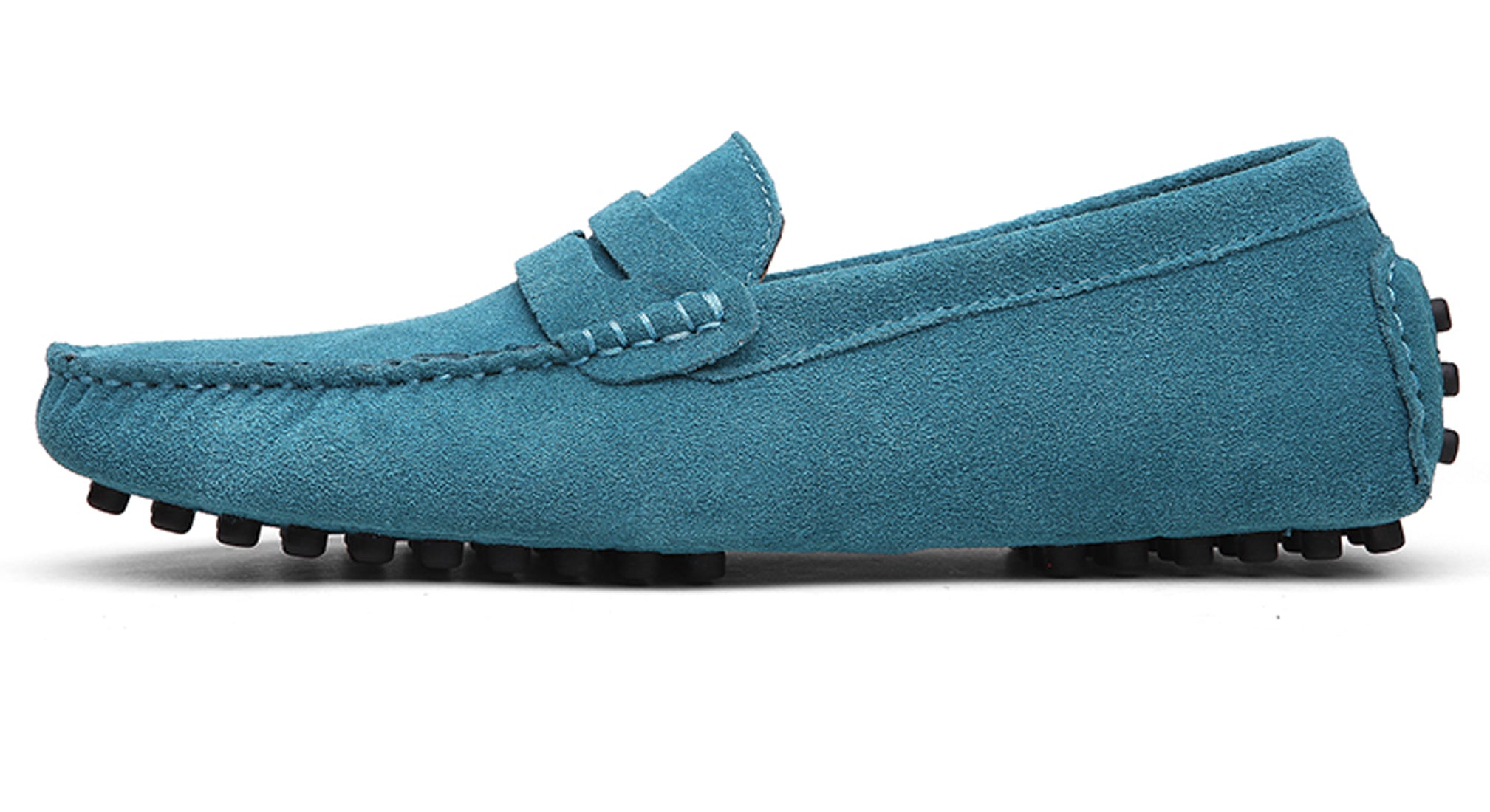 Men's Classic Suede Penny Driving Moccasins