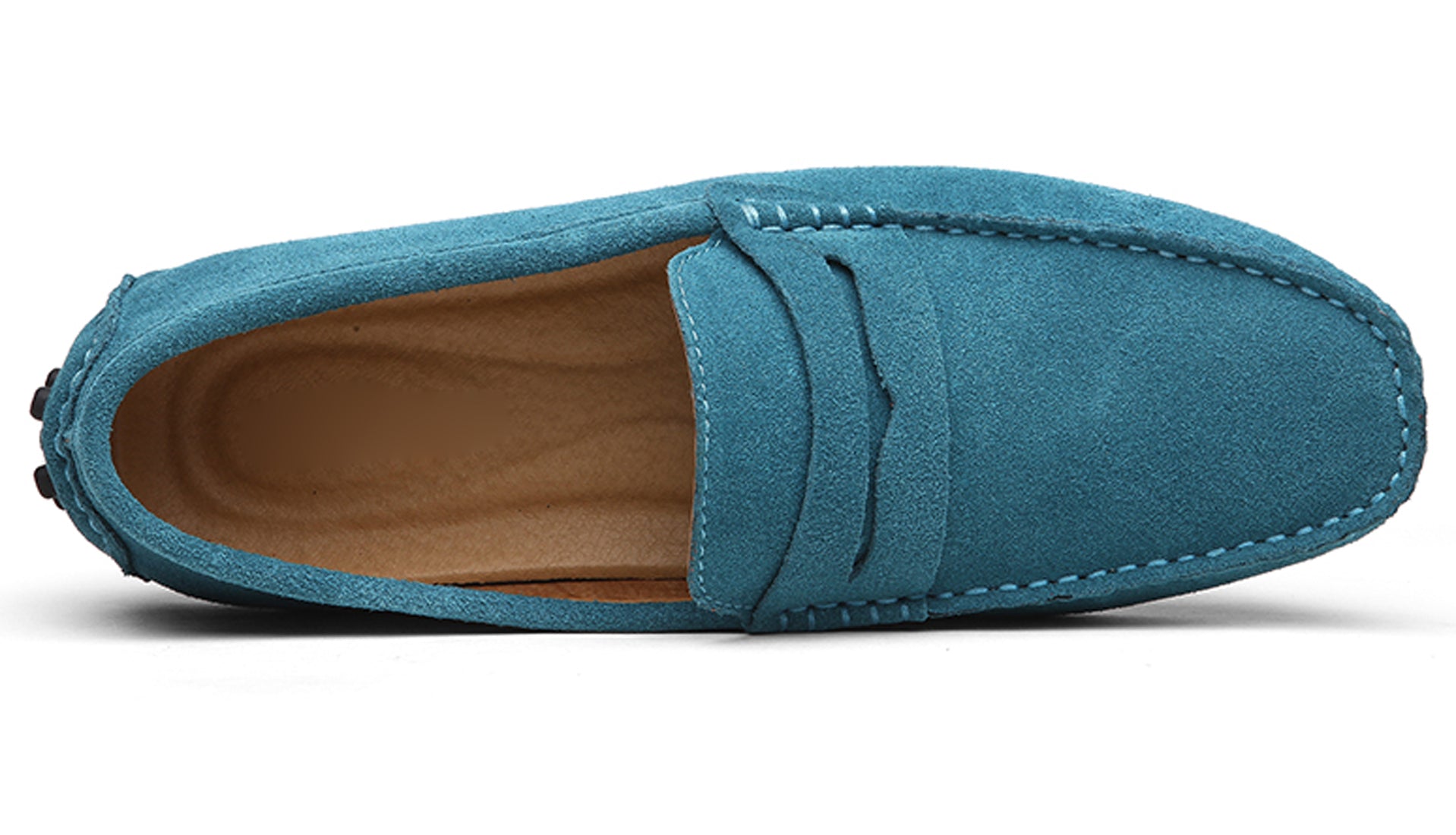 Men's Classic Suede Penny Driving Moccasins