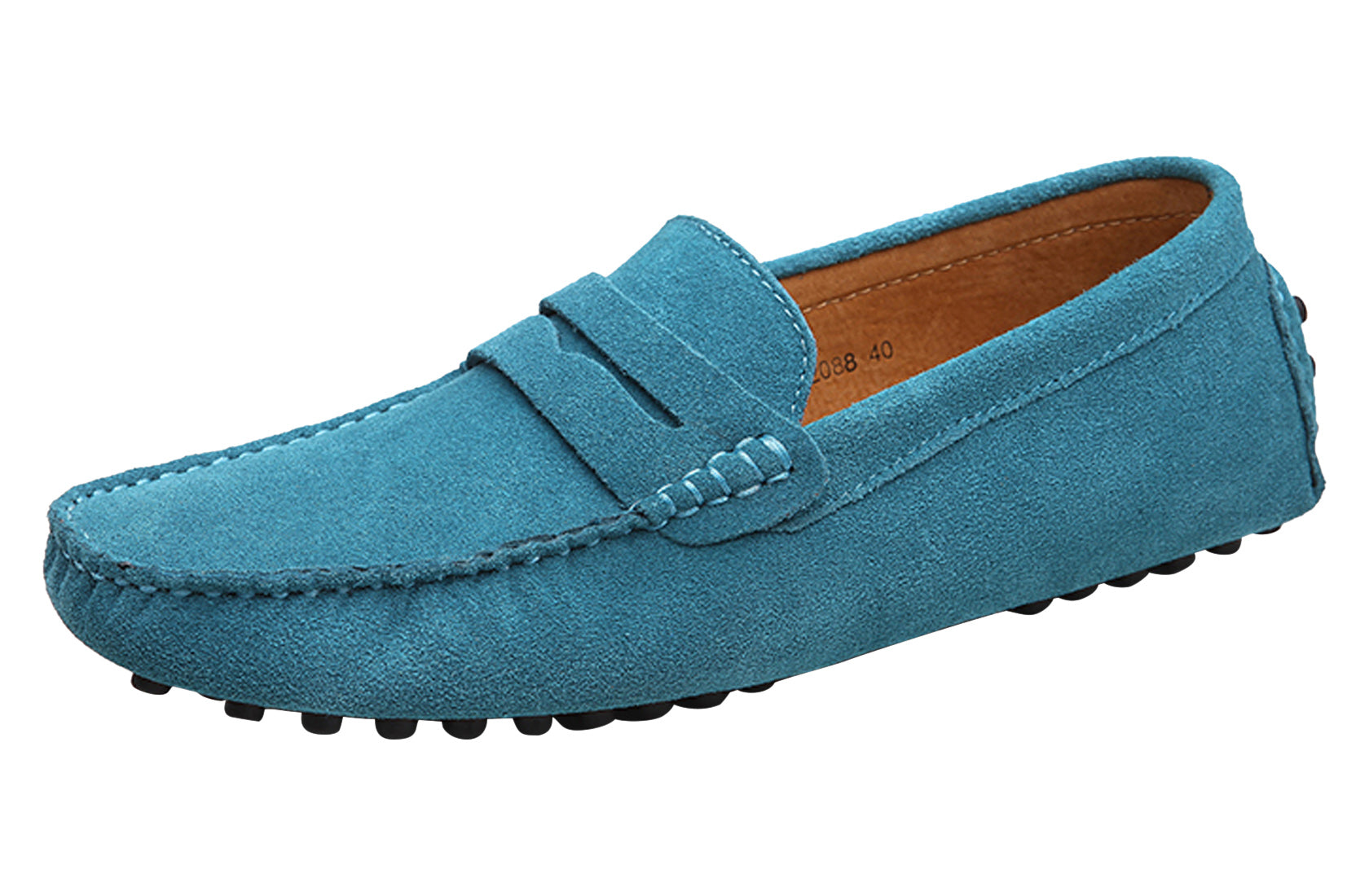 Men's Classic Suede Penny Driving Moccasins