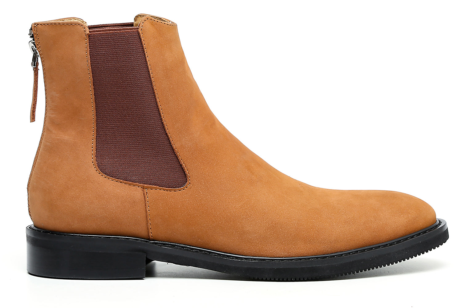 Botas Chelsea formales de piel de ante para hombre