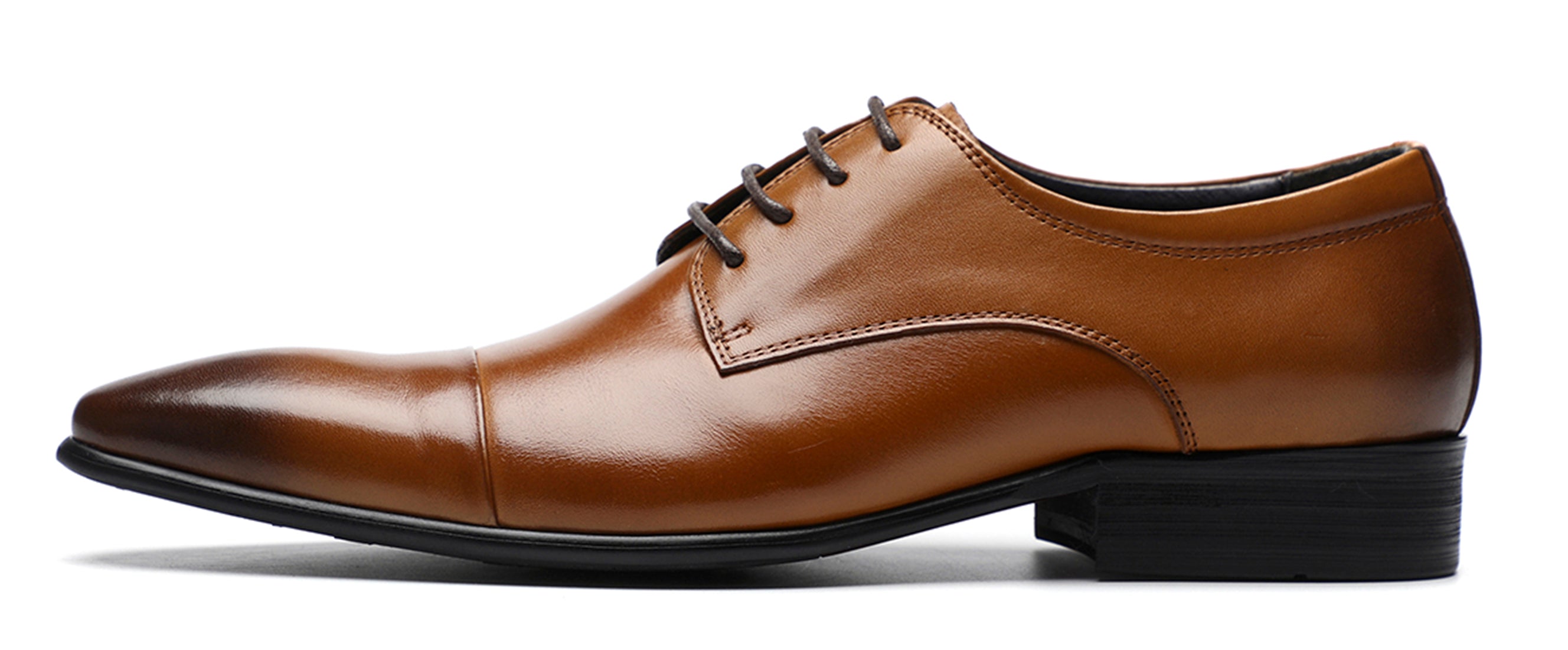 Men's Wing Tip Leather Derby