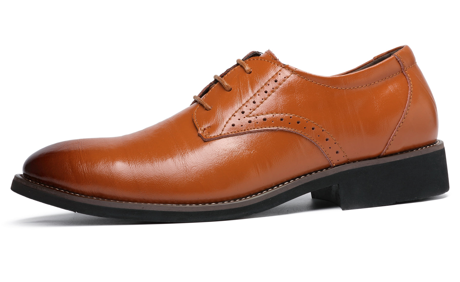 Zapatos brogue informales para hombre Derby