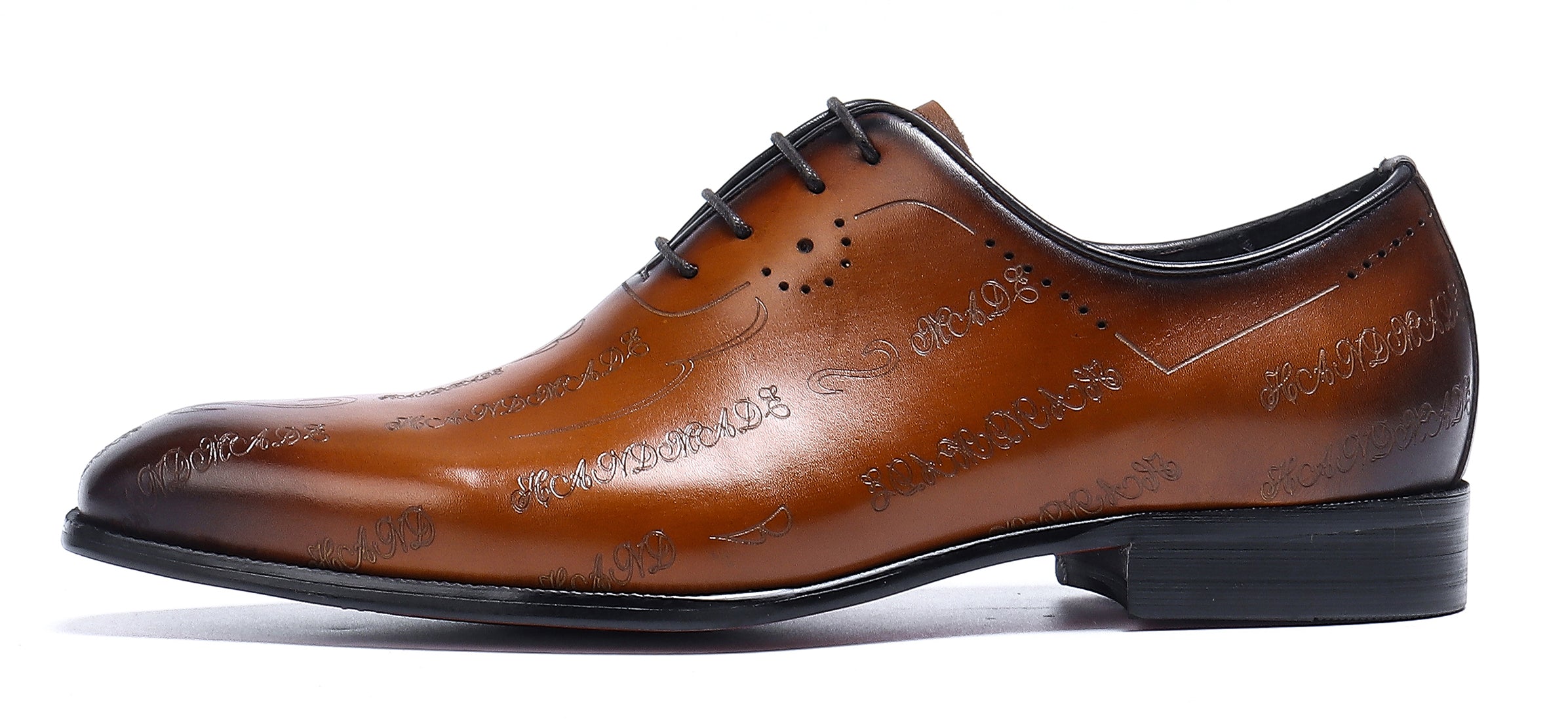 Oxfords de cuero de moda formal para hombres 