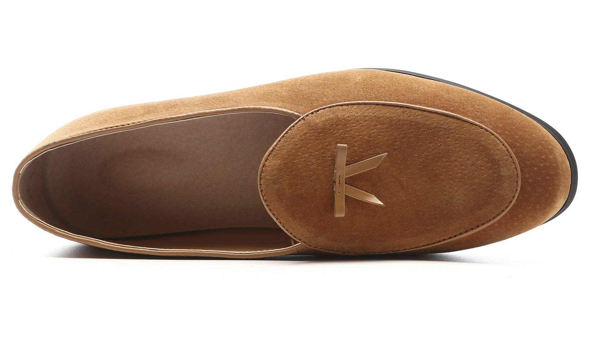 Men's Suede Bow Casual Loafers