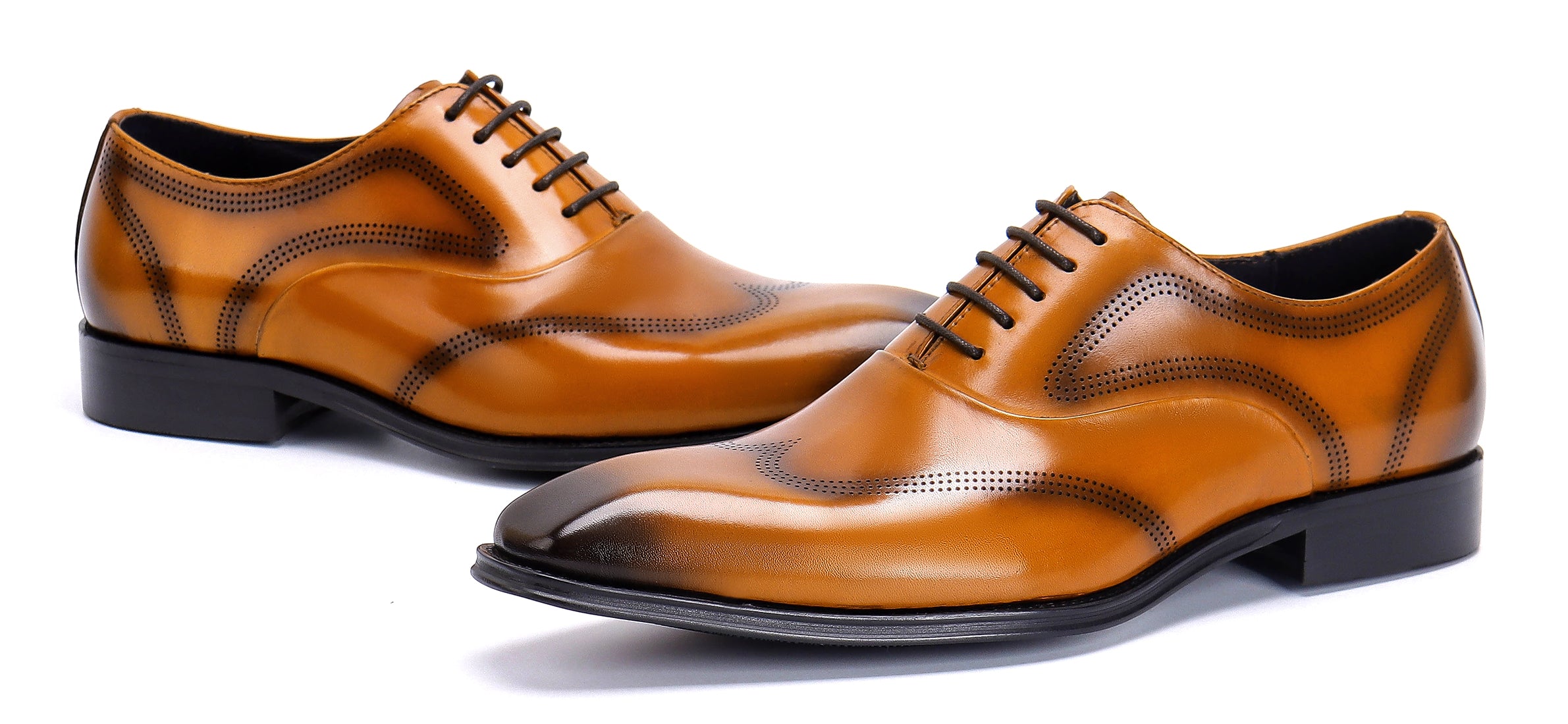 Men's Formal Plain Toe Leather Oxfords