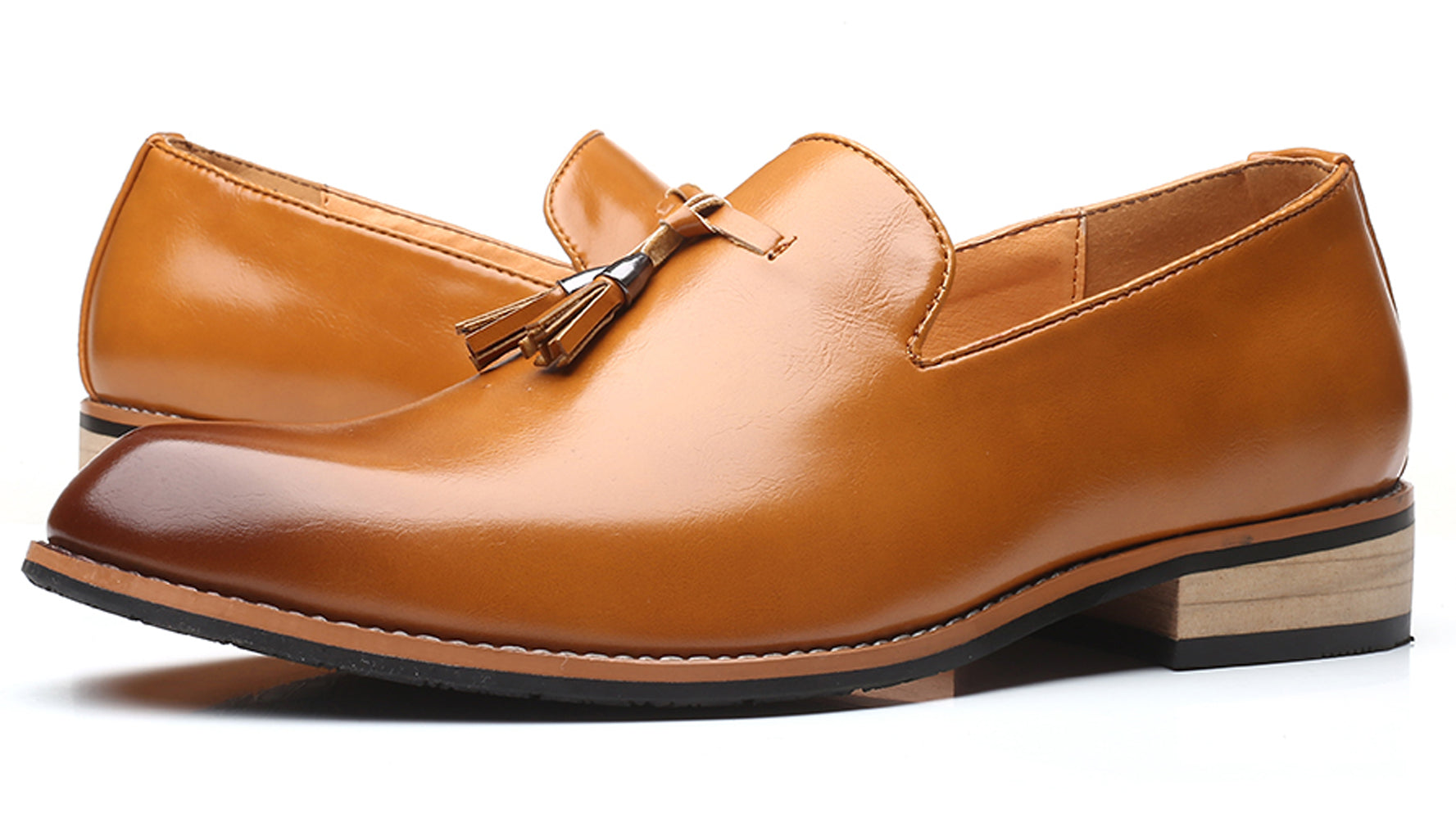 Men's Classic Plain Tassel Loafers