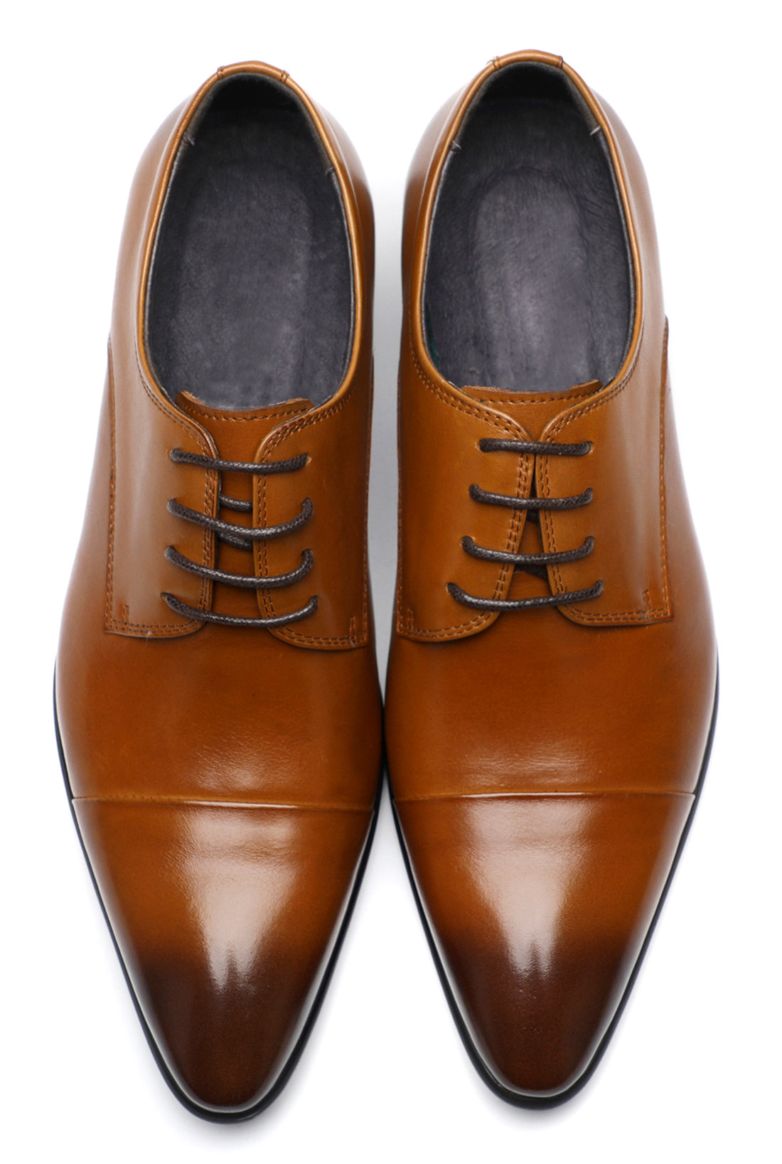 Men's Wing Tip Leather Derby