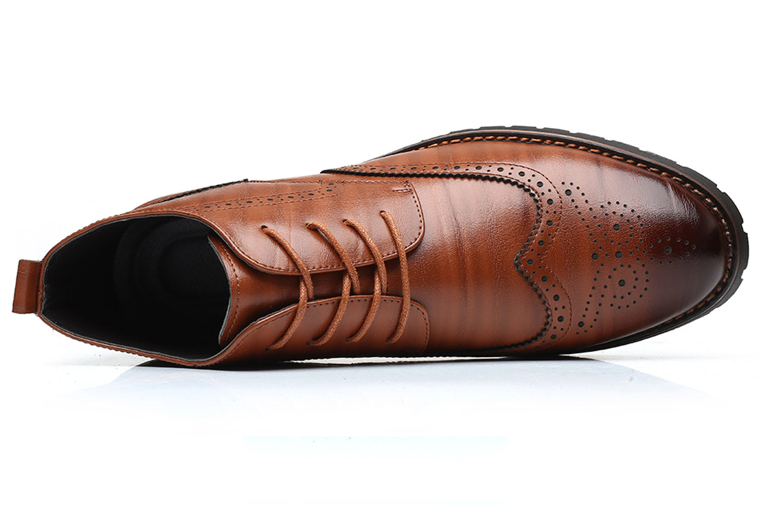 Men's Wingtip Brogue Casual Boots