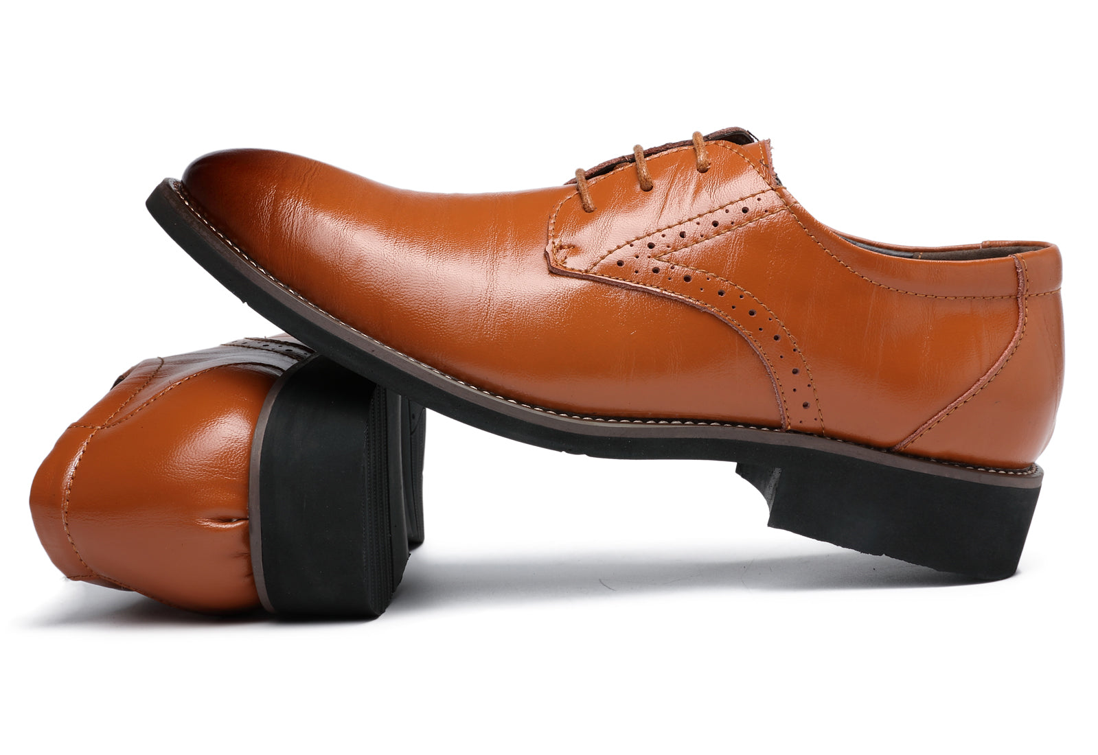 Zapatos brogue informales para hombre Derby